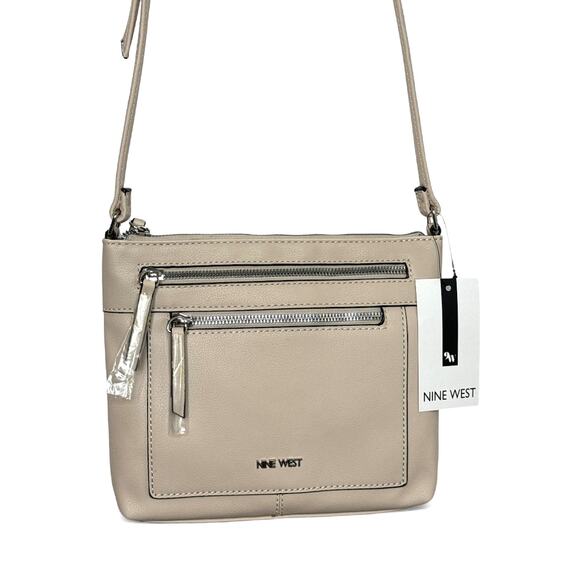 Nine West Coralia Ailani Crossbody Bag in Bone NWT - Picture 3 of 7